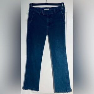 Banana Republic Deep Indigo Trouser Jeans